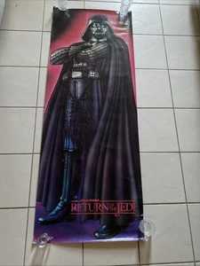 Póster de puerta original de Darth Vader de Star Wars El Retorno del Jedi 26X70 enrollado - Imagen 1 de 17