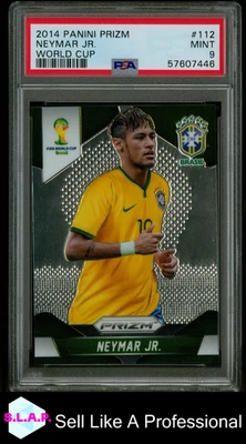 NEYMAR JR.  PANINI PRIZM WORLD CUP 2014 112 PSA 9 - Bild 1 von 2