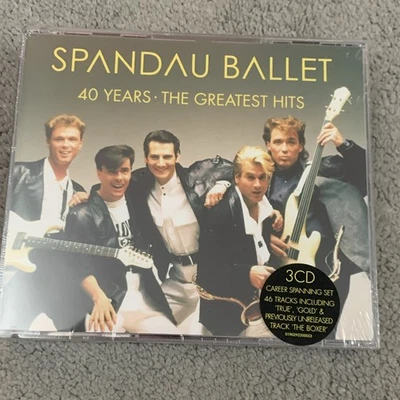 40 Years 3CD by Spandau Ballet New Sealed - Image 1 of 2