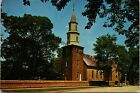 Bruton Parish Church Williamsburg Va Postcard Pc356