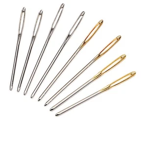 8 Stück Stopfnadel Nähnadel Sticknadeln Große Augen Nadeln für Hanerk - Bild 1 von 8