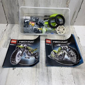 LEGO Technic Dirt Bike And Chopper, 8291-1 And 8291-2 Missing 1 Piece - Picture 1 of 6