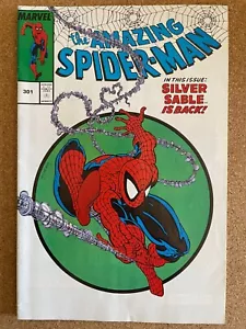 The Amazing Spider-Man #301 October 2000 Marvel Silver Sable is Back - Picture 1 of 3