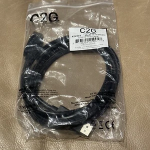 C2G DisplayPort 6ft DP M/M Display Monitor Cable #24904 - Picture 1 of 8