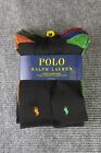 Polo Ralph Lauren 6 Pairs Classic Crew Men Sport Multi Socks  Shoe Size 6-12
