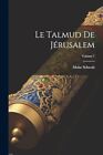 Schwab - Le Talmud De Jrusalem  Volume 7 - New Paperback Or Softback - J555z