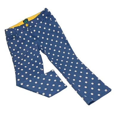 Pantalón Corto Mini Boden Azul Lunares Cintura Ajustable Niña Talla 13Y Foto 1 de 4