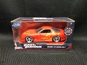 Jada (Fast & Furious) Die-Cast - "Orange JLS Mazda RX-7" Neu in Box (216314-13) - Bild 1 von 5