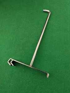 10x Grid Wall Mesh Panel 6in Chrome Finished Hooks - Picture 1 of 1