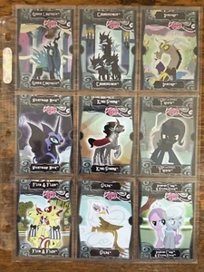 My Little Pony Series 2 Pop-Up Standees S1-S9 Trading Card Set of 9 - Picture 1 of 2