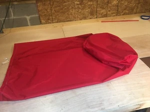 Sail Storage Bag New 56" x 24" Red Nylon mainsail, jib, spinnaker bag - Picture 1 of 4
