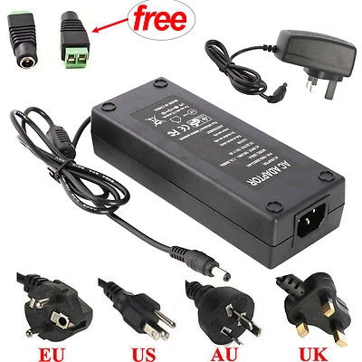 AC100 - 240V to DC 12V 2A 3A 5A 6A 7A 8A 10A Power Supply Adapter For Led Strip - Image 1 of 4