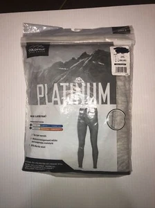 ColdPruf 75BBKXL Platinum II Gray 2XL Mens Base Layer Pants - Picture 1 of 8