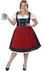 Oktoberfest Fraulein Beer Garden Girl Fancy Dress Halloween Adult Plus Costume