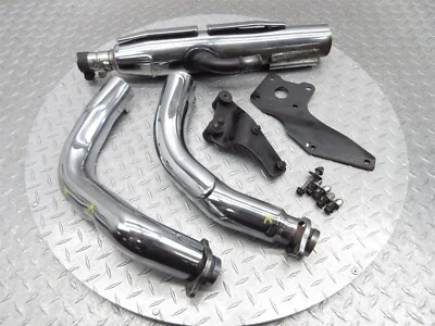 Honda Shadow VT750 2001 98-03 Spirit silenciador de escape cabezal colector tubo de cabeza Foto 1 de 4