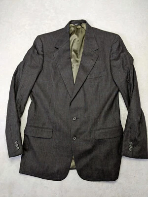 Jaqueta Blazer Colours Alexander Julian Masculina Tamanho 42R Cinza Janela Lã - Imagem 1 de 4