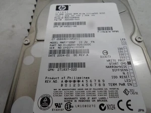 HP 72Gb 68Pin SCSI 10K Alpha DS15 Hard Drive 271837-020 300955-023 3R-A4521-AA - Picture 1 of 8