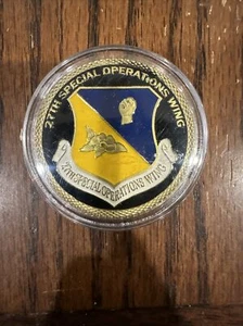 27th Special Operations Wing Challenge Coin United States AIR FORCE USAF AF26 - Picture 1 of 2
