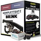 Produktbild - Für SEAT Tarraco SUV Typ KN2 Anhängerkupplung schwenkbar +eSatz 13pol 18- Kit
