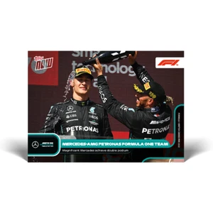 Topps Now Formula 1 2022 - Card 45 - Mercedes - Double podium - Picture 1 of 2