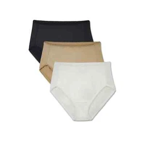 NWT Vanity Fair Radiant Undershapers PLUS Light Control Brief 3 Pk Women - Picture 1 of 9