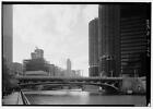 Chicago River Bascule Bridge,Wabash Avenue,Chicago,Cook County,Illinois,IL,1