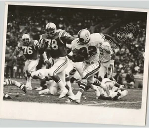 Foto de prensa de fútbol deportivo de colección de los años 70 de Miami delfines de Baltimore Colts - Imagen 1 de 2