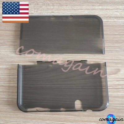 For New Nintendo 3DS XL / 3DS LL TPU Silicone Clear Protective Case Soft Cover - Image 1 of 4