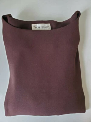 Vestido informal/trabajo de poliéster borgoña Rena Rowan para mujer talla 14W, #259 Foto 1 de 4