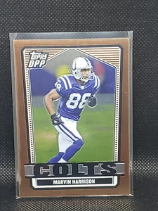 2007 Topps Draft Picks and Prospects (DPP) Marvin Harrison #35 HOF - Picture 1 of 2