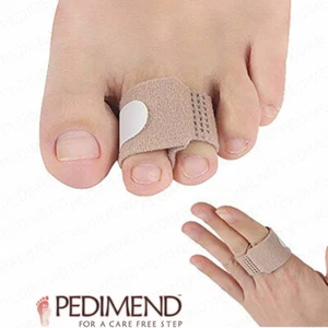 Pedimend™ 1X Broken Toe Wraps - Fabric Toe Splints for Crooked Toes, Curled Toes - Picture 1 of 8