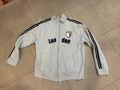 Sudadera Ben Sherman Gris Para Hombre XXL Informal Sudadera Con Rayas Azules Foto 1 de 4