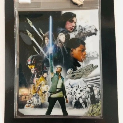 New Disney Parks Star Wars Last Jedi Lanyard | Pin Pouch with Charm Lightsaber - Image 1 of 3