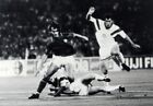 Foto vintage Calcio, Italia vs Stati Uniti, Giannini, 1990, stampa 24 x 18 cm