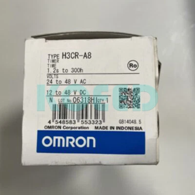 1PCS NEW H3CR-A8 Omron Timer Modules 100-240VAC 50/60HZ - Image 1 of 2