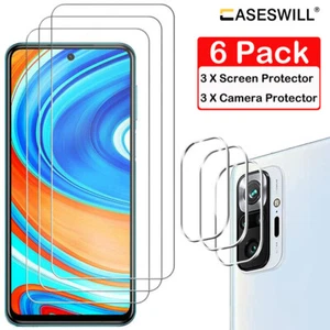 For Xiaomi 14T Redmi Note 14 13 12 12S 11 9 Pro Tempered Glass Screen Protector - Picture 1 of 16