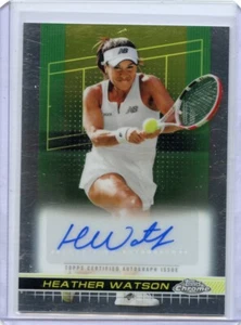 2024 Topps Chrome Tennis Heather Watson Auto #TCA-HWT ⭐️💥🎯 MINT - Bild 1 von 2