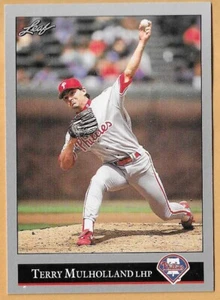 TERRY MULHOLLAND PHILADELPHIA PHILLIES #464 no dot inc - LEAF NM-MT 1992 - Picture 1 of 2