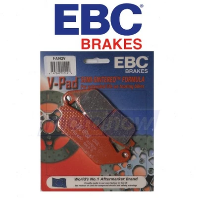 EBC Front Semi-Sintered V Brake Pads for 2015-2016 Kawasaki KLE650 Versys qb — 第 1/4 张图片