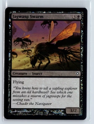 FOIL Jagwasp Swarm Worldwake Common – MTG Magic the Gathering Card - Image 1 of 4