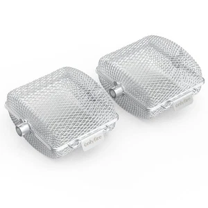 Onlyfire Rotisserie Grill Basket, 2 Pack Stainless Steel Rotisserie Accessory... - Picture 1 of 7
