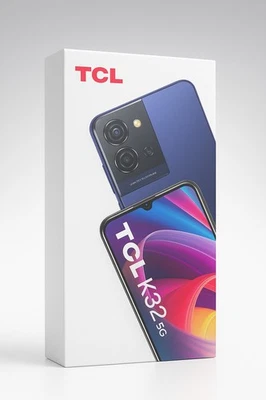 Metro by T-Mobile TCL K32 5G Blue 6.7" 64GB 13MP Phone, LOCKED to METRO  - Image 1 of 4