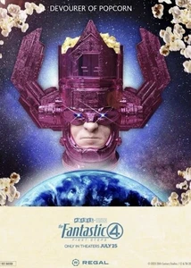 Neu Fantastic 4 Four Film Galactus beleuchtet Popcorn Eimer in der Hand Regal Exklusiv - Bild 1 von 7