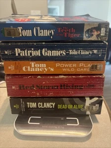 Tom Clancy Lot Of 5 Paperback Books. NY Times Best Seller - Picture 1 of 4