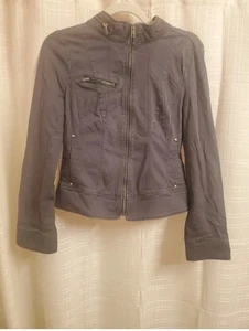Express‎ Chaqueta Cremallera Gris Talla XS Ver Notas - Imagen 1 de 13