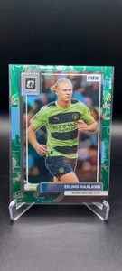 🔥Erling Haaland 🔥Dragon Prizm /8🔥2022-23 Panini Donruss Optic #84 - Picture 1 of 12
