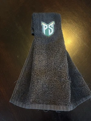 Toalla calentador de manos receptor de mariscal de campo Portland State University Vikings Foto 1 de 2