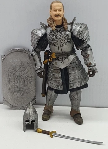 Gondoria Swordsman Lord of the Rings Return King 6" figure 2005 ToyBiz 4 Repair Cover