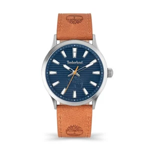 Timberland Herren Trumbull Analog Uhr mit braunem Lederband TDWGA2152001 - Bild 1 von 2