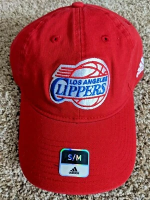 Los Angeles Clippers adidas NBA Primary Team Flex Fitted Cap Hat - Size: S/M